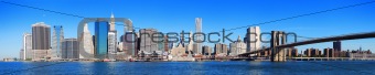New York City Manhattan skyline panorama