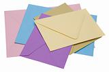 Pile of Bright Envelopes