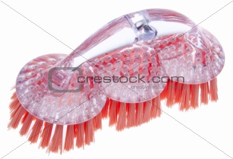 Vibrant Bristles of a Spring Cleaning Brush.