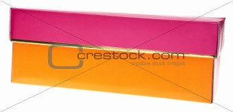 Orange and Pink Fancy Gift Box