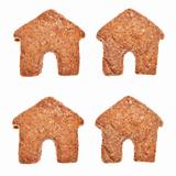 House Shaped Cookies