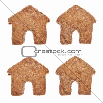 House Shaped Cookies