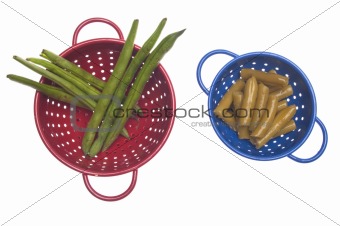 Fresh and Canned Green Beans
