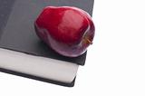 Red Apple and Book