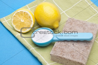 Natural Cleaning with Lemons and Baking Soda