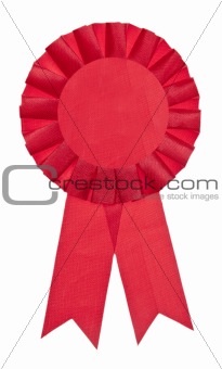 Red Fair Winner Ribbon