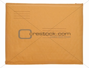 Real Business Envelope with Lines for Shipping Address