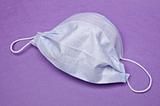 Surgical Mask on Purple