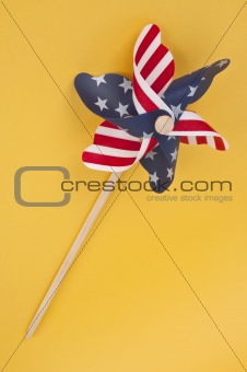 Patriotic USA Pinwheel