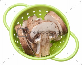 Fresh Mushroom Slices