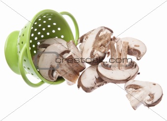 Fresh Mushroom Slices