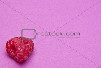 Raspberry on Purple