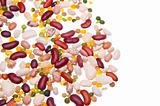 Colorful Legume (bean) Background