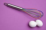 Rainbow Whisk with Eggs