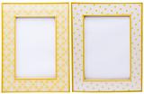 Pair of Yellow Picture Frames
