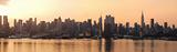 New York City sunrise panorama