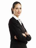 Business woman with black suit 2