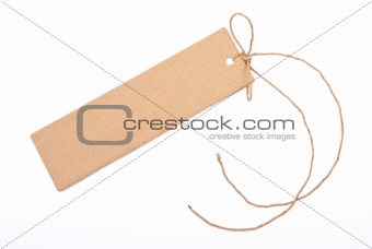 Cardboard tag 