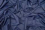 Blue satin textile background 