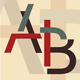 Alphabet "A, B"