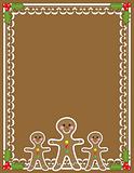 Gingerbread Man Border