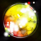 EPS10 Colorful Dots Abstract Vector Background 