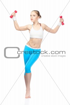 woman in fitness
