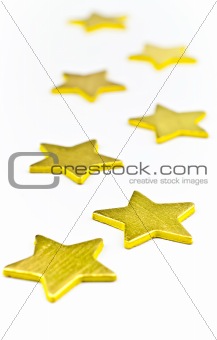 Gold stars.