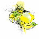 Illustration of lemons