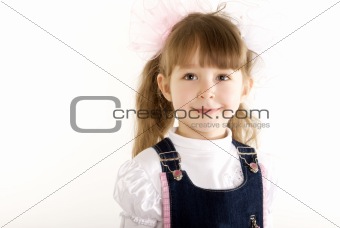 Photo of a little girl   