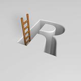 letter r and ladder