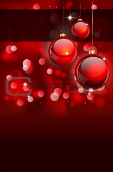 Christmas Background with Golden details