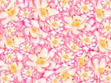 floral flower textured background, pink white and yellow