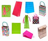 Collection of Holiday Gift Bags