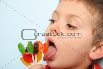 Lollipop boy