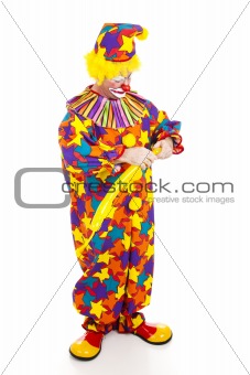 Clown Twisting Balloon Animal