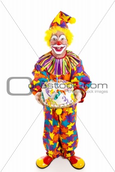 Clown With Cake - Full Body