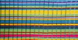 Colorful vibrant fabric color lines like rainbow