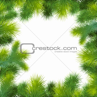 christmas background with christmas tree