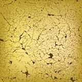Texture of cracked yellow background