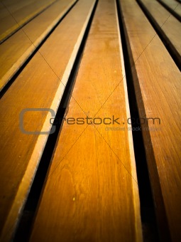 Wooden line floor