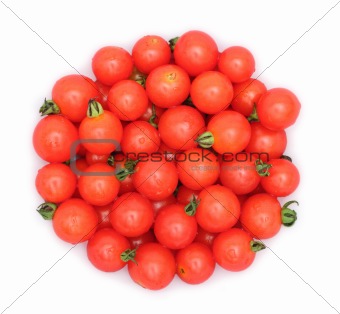 Lot of small tomatoes