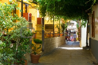Street in Lindos