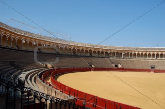 Famous bullring in Spain