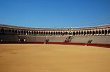 Beautiful bullfight arena in Spain.