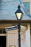 Bourbon Street sign