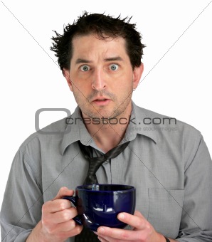 Stressed Coffee Guy