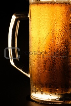 The cold beer