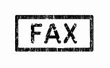Grunge Office Stamp - FAX