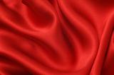 Red sild textile background